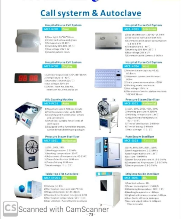 Call System Atoclav